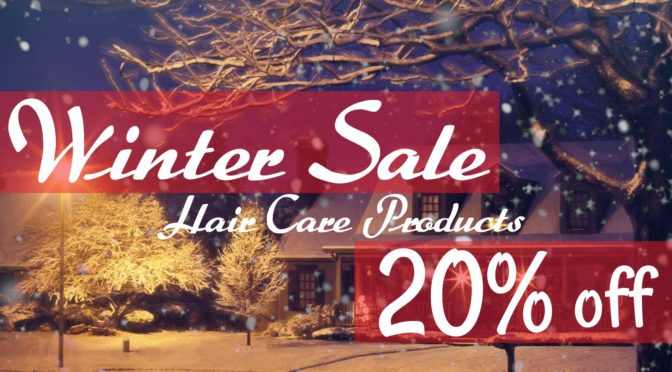 ヘアケア商品セール　20％OFF